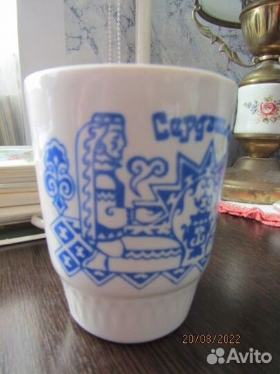 Бокалы, чашки фарфоровые новые и бу