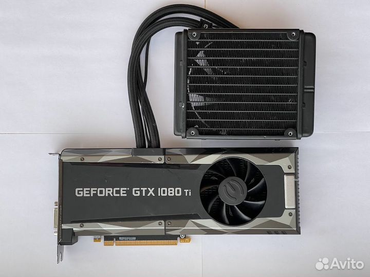 Видеокарта evga GeForce GTX 1080 Ti SC2 hybrid 11G