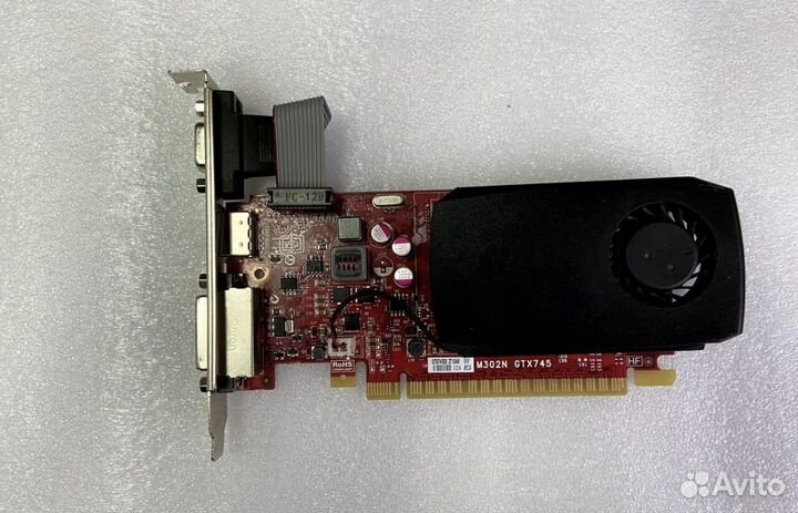 Видеокарта Dell nVidia GeForce M302N GTX 745