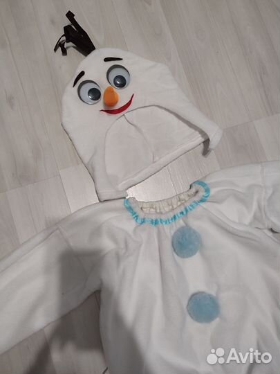 Костюм снеговика прокат 98 104