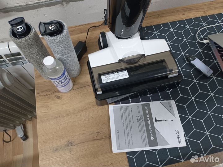 Моющий пылесос беспроводной влажная и сухая уборка