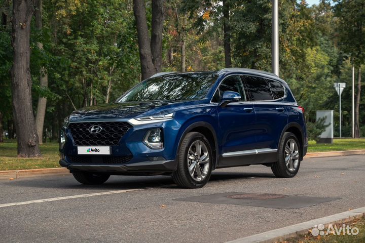 Hyundai Santa Fe 2.2 AT, 2018, 59 770 км