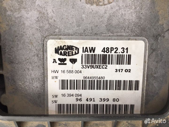 Эбу двигателя Citroen C5