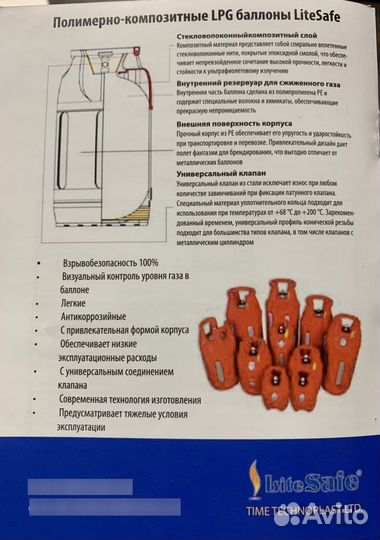 Композитные газовые балоны