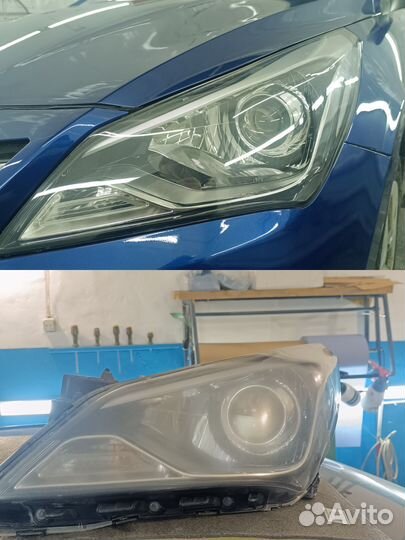 Установка Би лэд линз, ремонт фар, вос-ние стекл