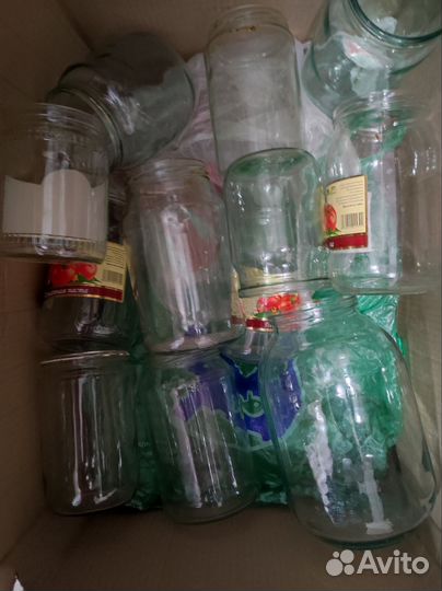 Банки стеклянные бу