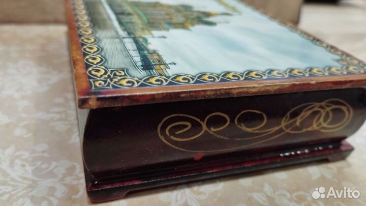 Шкатулка для украшений дерево Санкт Петербург