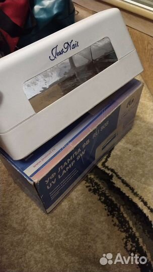 Уф лампа для ногтей 9wt бу