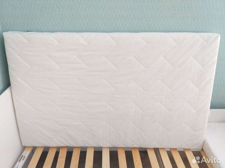 Растущая Кровать Икеа Лексвик+матрас Вимсиг