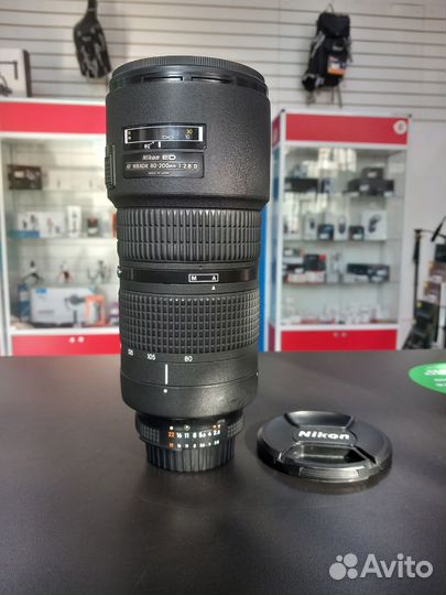 Объектив Nikon 80-200/2.8D ED AF Zoom-Nikkor (Б/У)