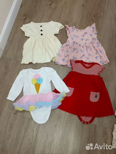 Бронь Вещи пакетом на девочку 74-80