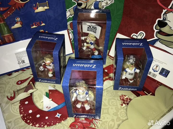 Статуэтки-Талисманы Забивака чм Фифа 2018 (по шт)