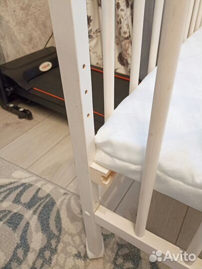 Детская кровать для новорожденных бу