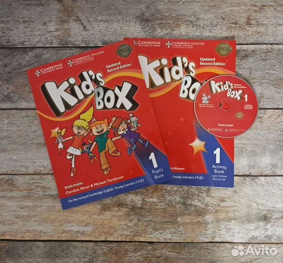 Kids box starter 1,2,3,4