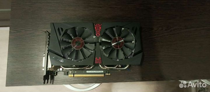 Видеокартаasus Nvidia GeForce GTX 960 strix 4GB