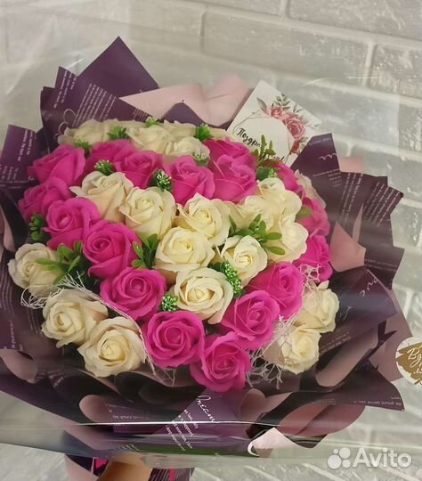 Букет из мыльных роз Томск