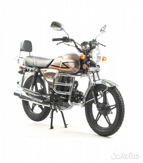 Мопед Motoland Альфа VR 11 коричневый