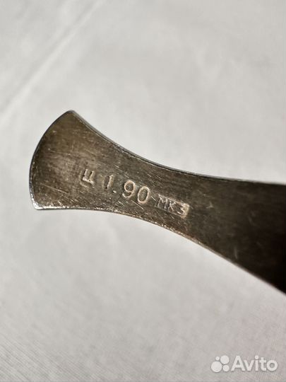 Набор чайных (кофейных) ложек мельхиор СССР