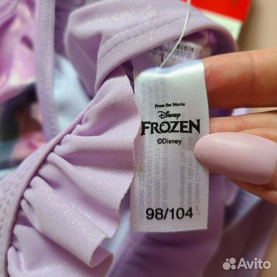 Новый купальник Эльза слитный С&А для девочки