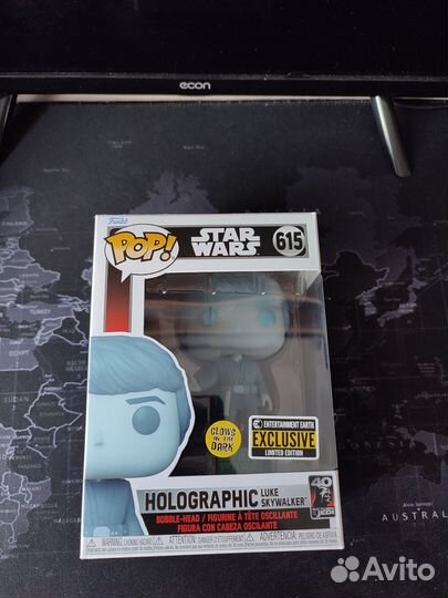 Funko pop Holographic Luke Skywalker,Люк Скайуокер