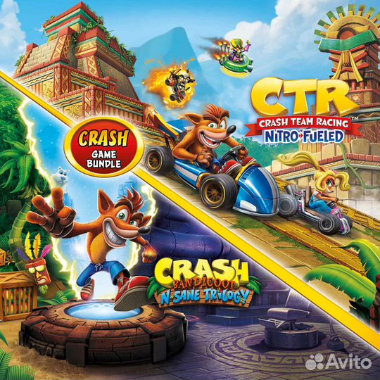 Crash Bandicoot - N.Sane Trilogy + Nitro Fueled