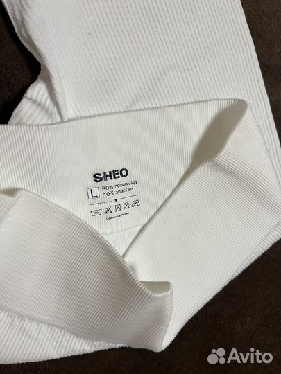 Белые новые лосины