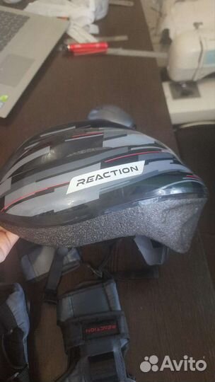 Ролики с комплектом защиты reaction