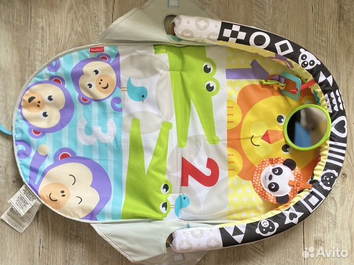 Развивающий коврик fisher price 2 в 1 (0+)
