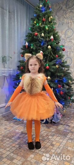 Новогодний костюм лисички