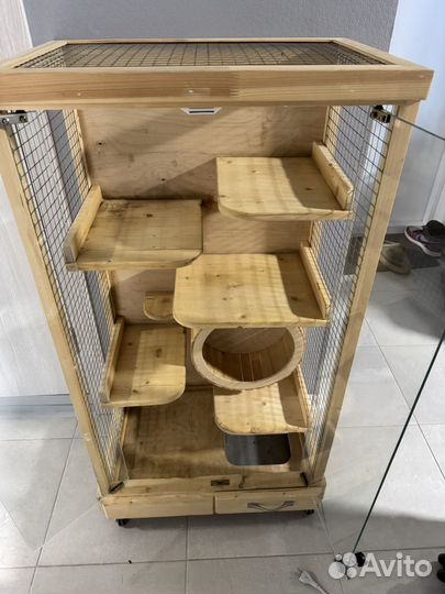 Витрина для шиншилл бу