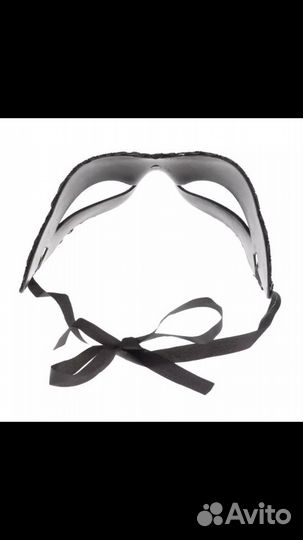 Маска на глаза пластиковая карнавальная маскарадна