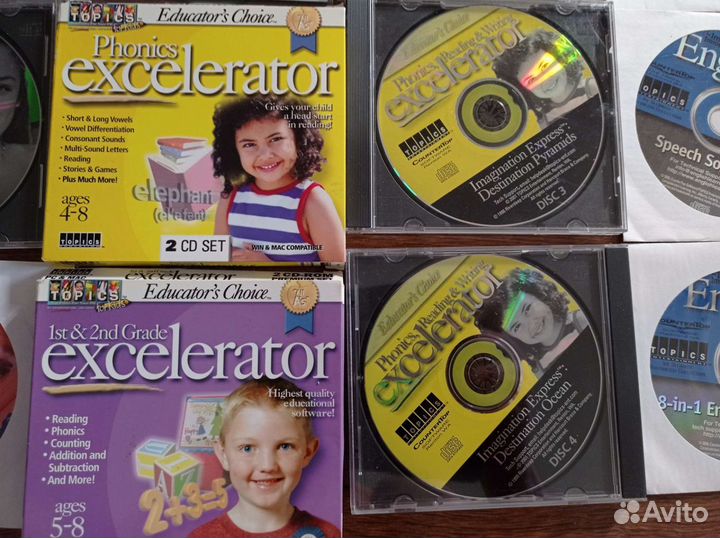 Диски CD для изучения английского, немецкого языка