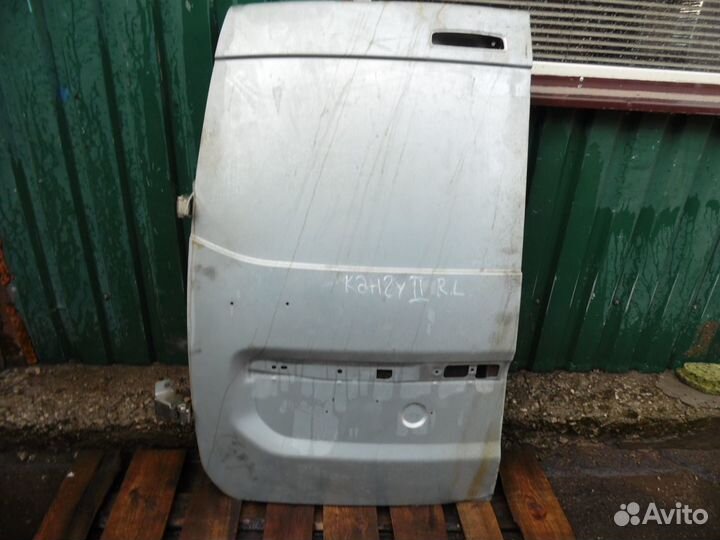 Дверь багажника распашная задняя левая Рено Кангу