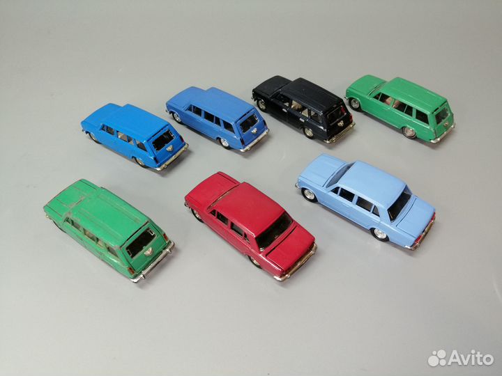 Ваз 2101 и 2102 1:43 модели СССР