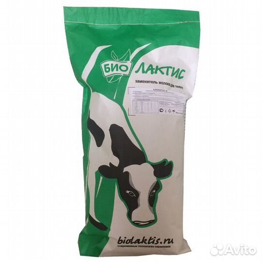 Заменитель цельного молока для телят, козлят