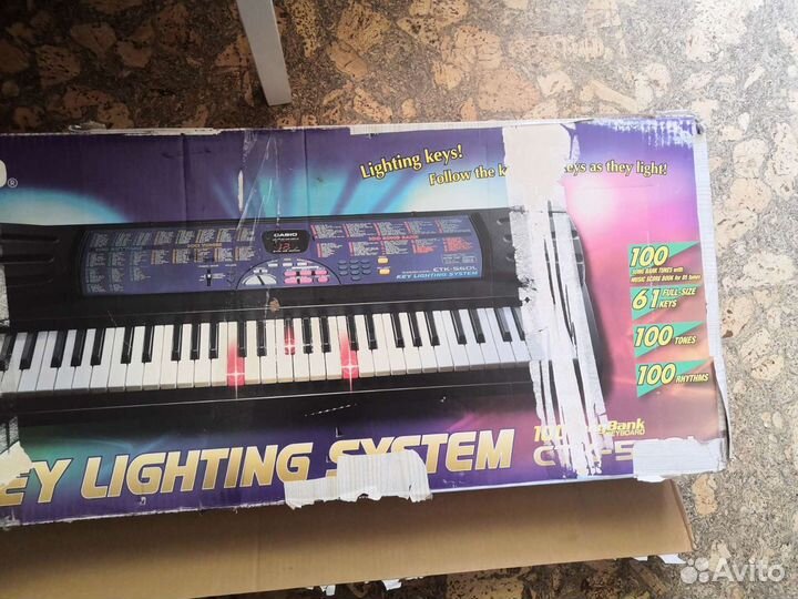 Синтезатор casio ctk-560L