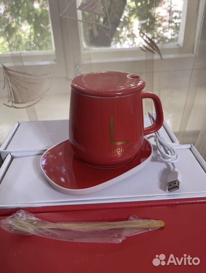 Две кружки с подогревом