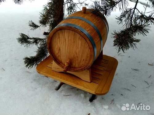 Бочка дубовая