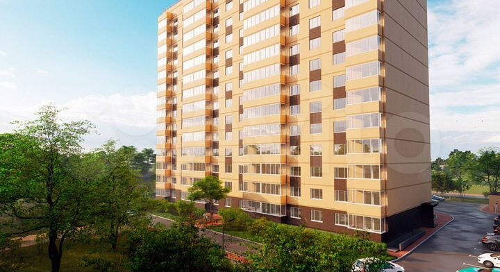 3-к. квартира, 78,5 м², 1/14 эт.