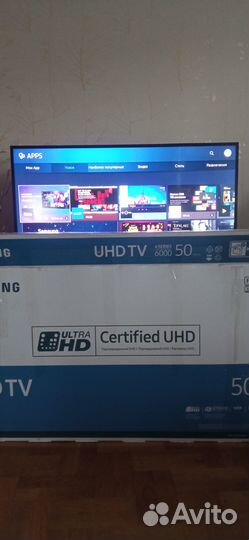 LED Телевизор Samsung UE50KU6000U
