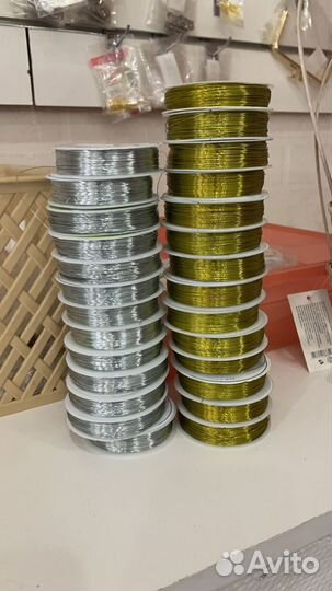 Проволока 27 катушек по 50 метров