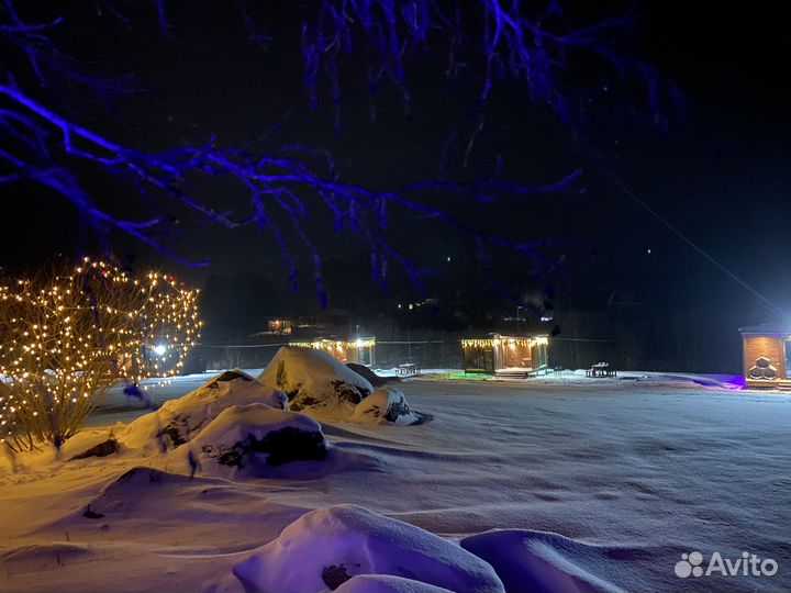 Участок с базой отдыха