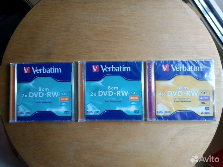 Диск DVD+RW для видеокамер