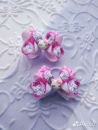 Бантики Hello Kitty Хелло Китти
