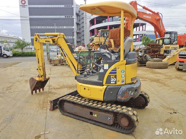 Мини-экскаватор Komatsu PC20MR-2, 2008