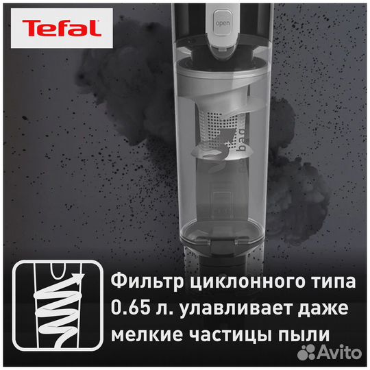 Беспроводной пылесос Tefal Air Force Light, черный