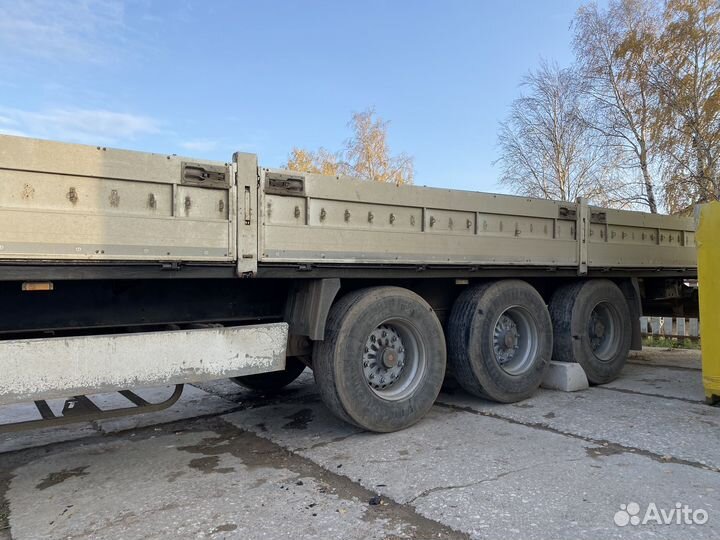 Полуприцеп бортовой Krone SD, 2014