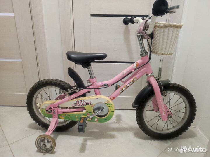 Детский велосипед alice cronus