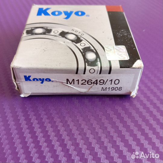 Подшипник ступичный koyo 12649/10 21.5*50*14