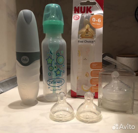 Бутылочки и соски для малыша
